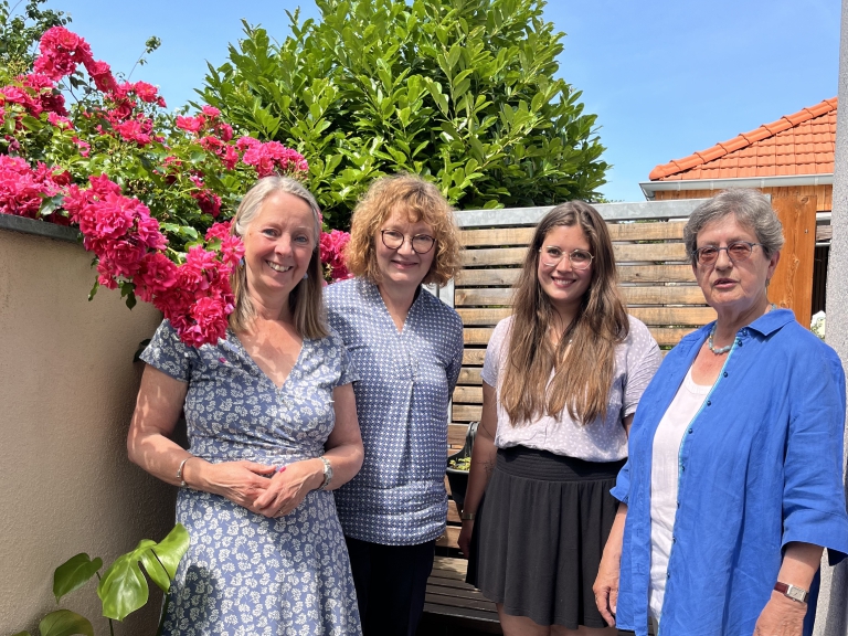 Frau Merzbach, Frau Mayr, Frau Kolter und Frau Schmarsow