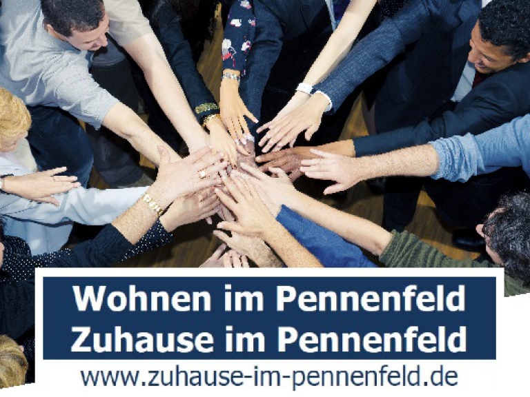 Logo "Wohnen im Pennenfeld - Zuhause im Pennenfeld"