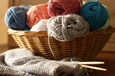 © Bettina F. / pixelio Wollkorb und Gestricktes