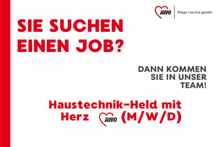 Stellenausschreibung Haustechnik-Held