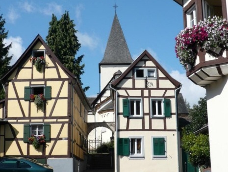 Ortkern Muffendorf - Bild von Anni Merzbach Ortskern Muffendorf