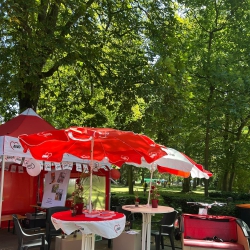 Unser Stand auf dem Sommerfest in Bad Godesberg