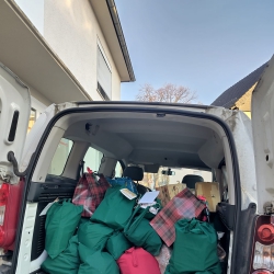 Die Säckchen werden vom VFG abgeholt