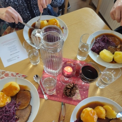 Frisch gekocht für die Nachbarschaft