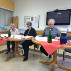 Kornelia Ebert, Christine Schmarsow und Gunter Rzepka