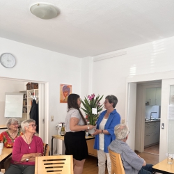 Verabschiedung von Frau Merzbach