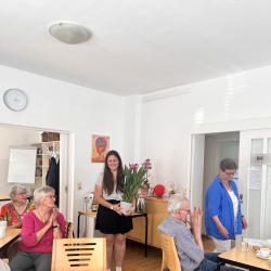 Verabschiedung von Frau Merzbach